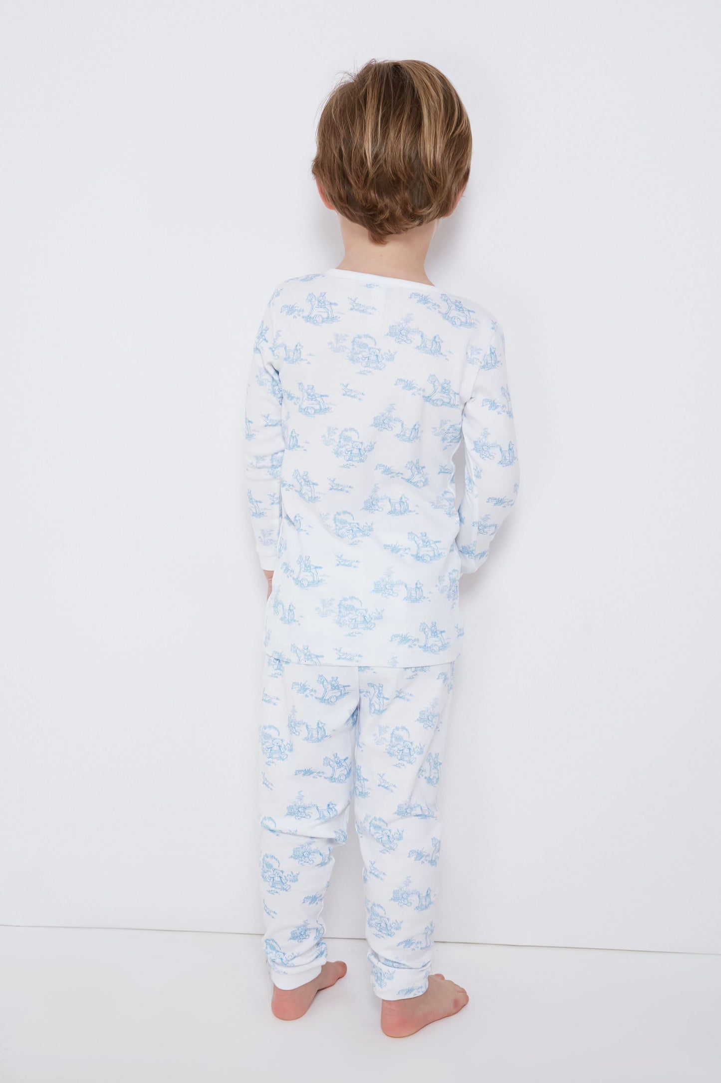 Blue Toile Pajamas
